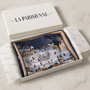Women's Chic Square Scarf 100% Silk | La Parisienne