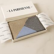 Carré 100% Soie Motif Moderne Femme | La Parisienne