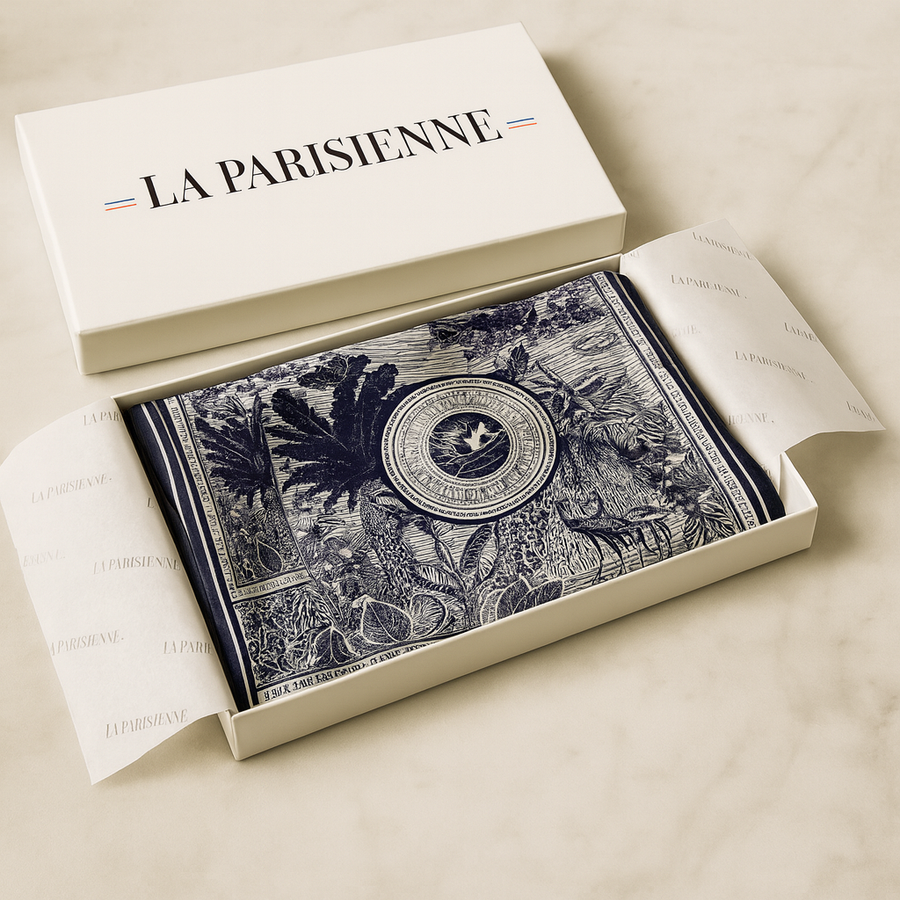 Square 100% Silk Decoration Egypt Woman | La Parisienne