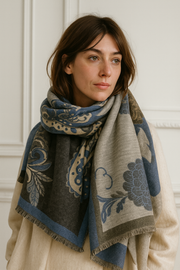 Sacré-Coeur Women's Winter Scarf | La Parisienne