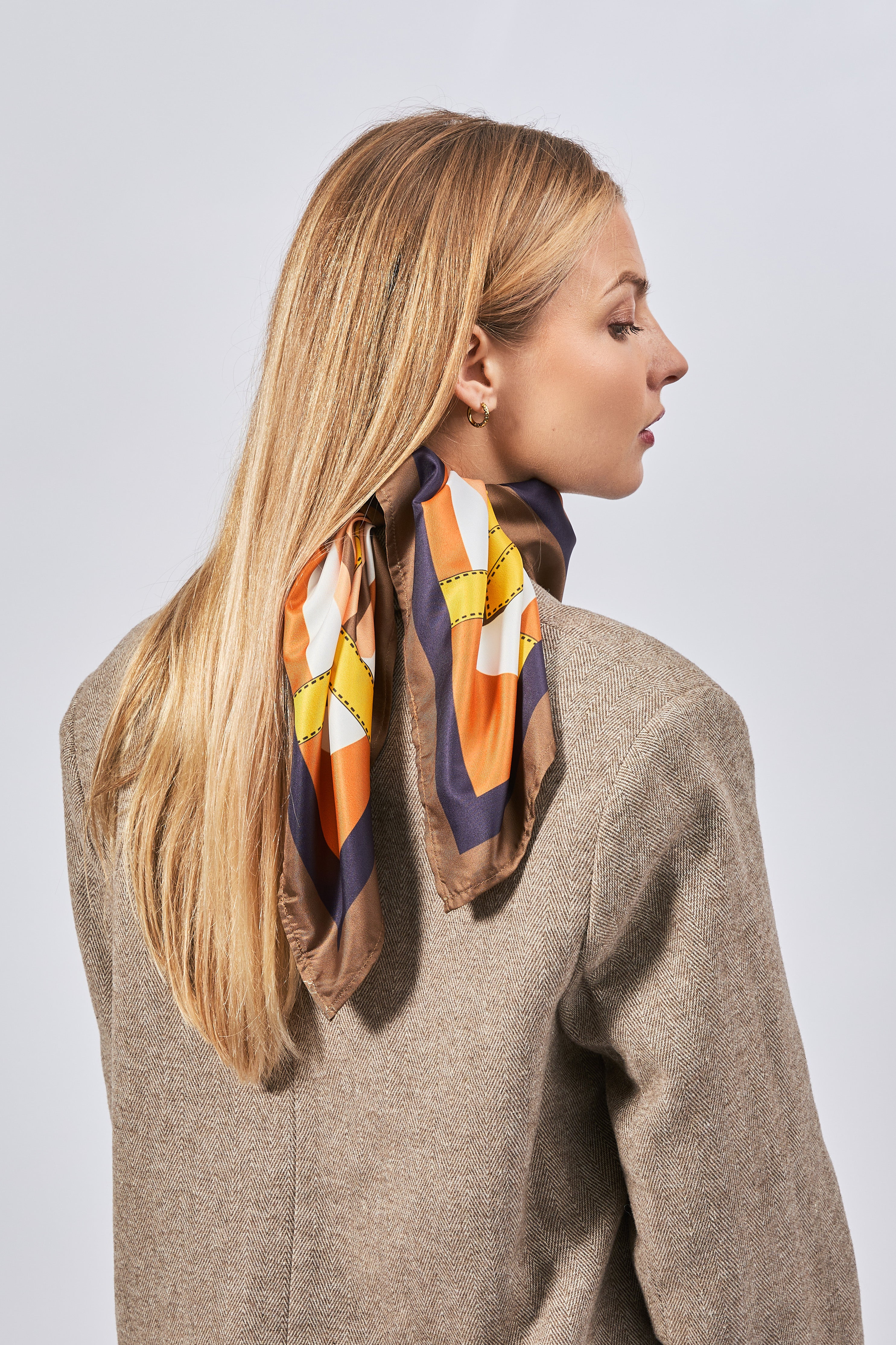 100% Silk Signature Square | La Parisienne