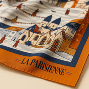 Women's Chic Square Scarf 100% Silk | La Parisienne