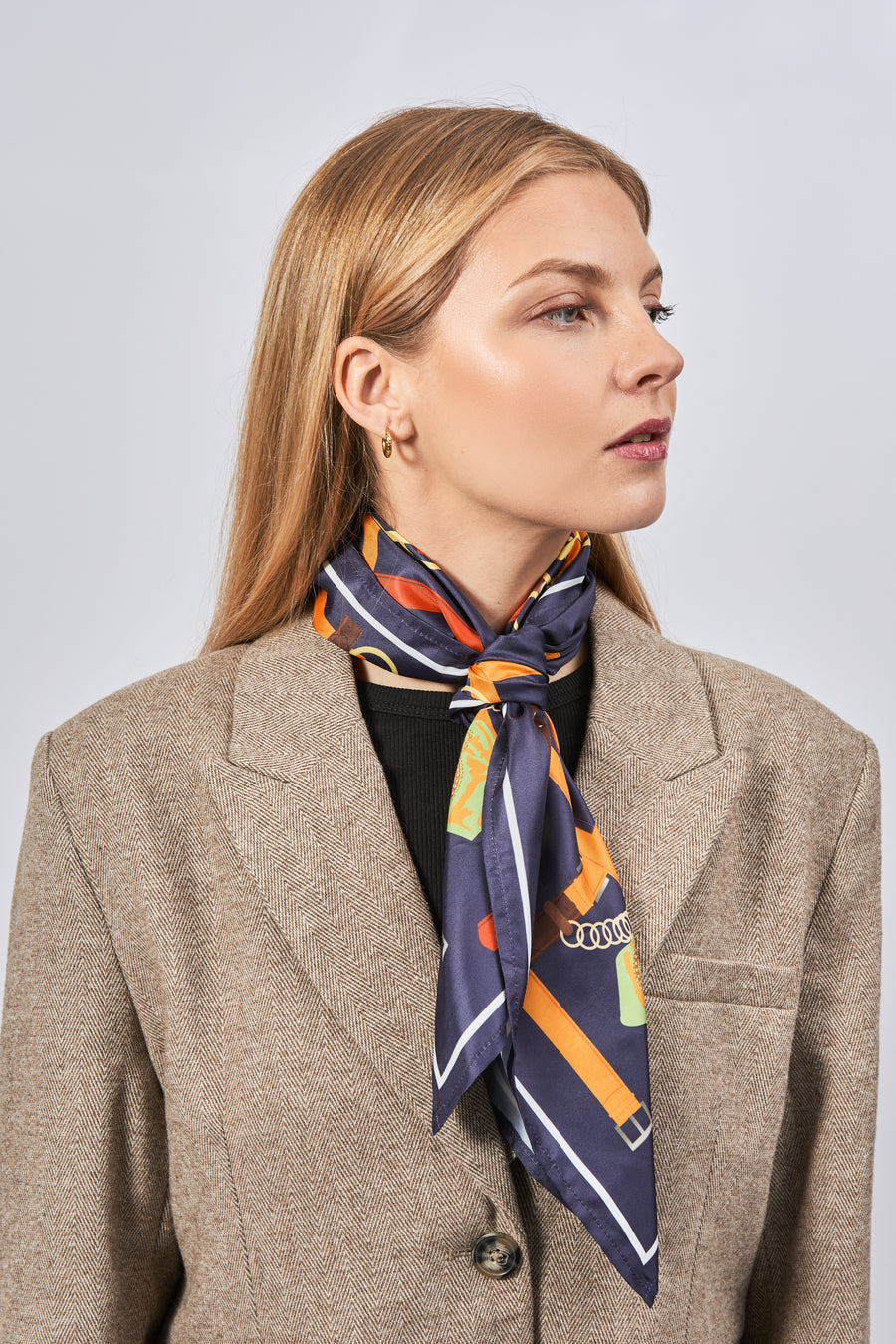 100% Silk Signature Square | La Parisienne