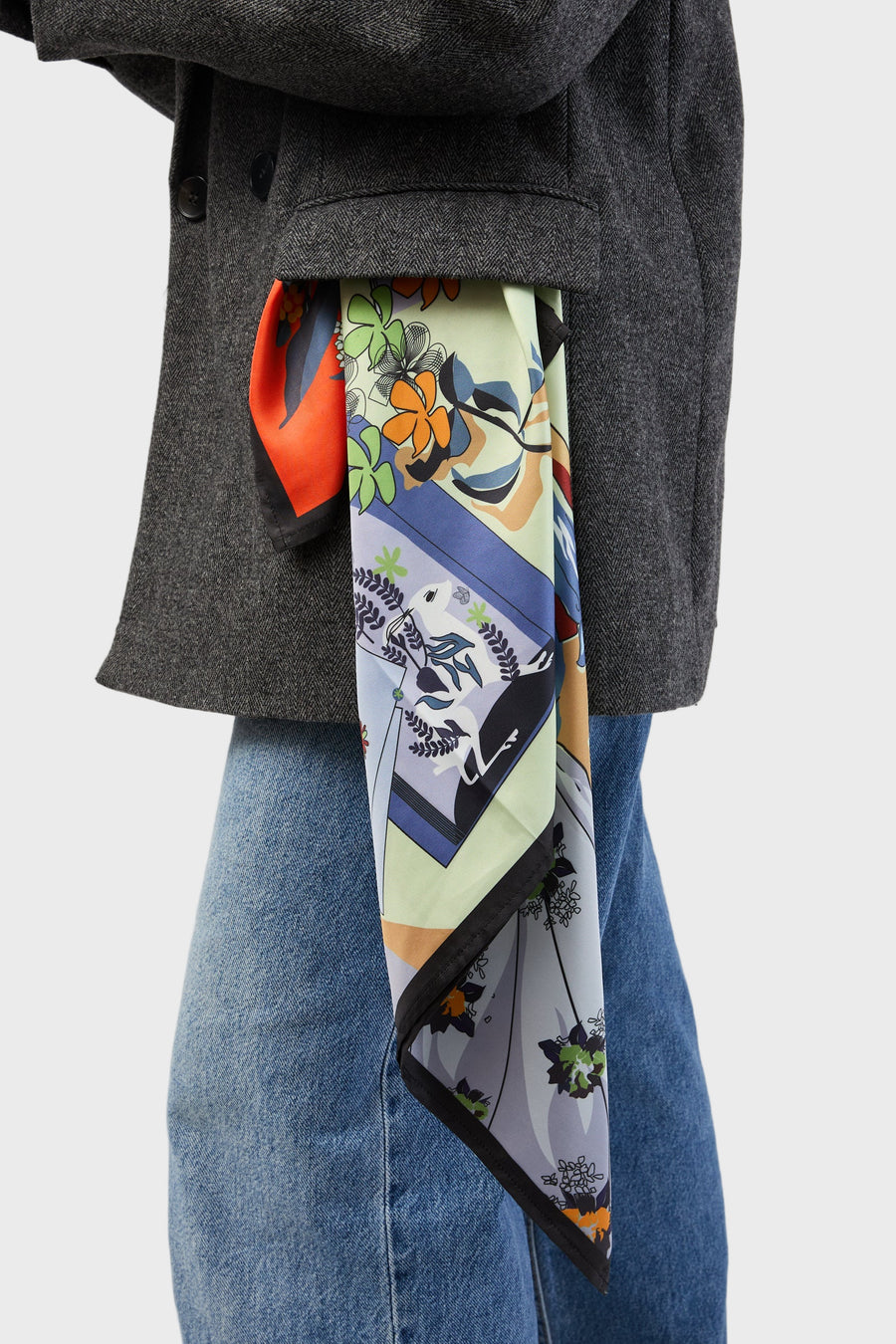 100% Silk Signature Square | La Parisienne