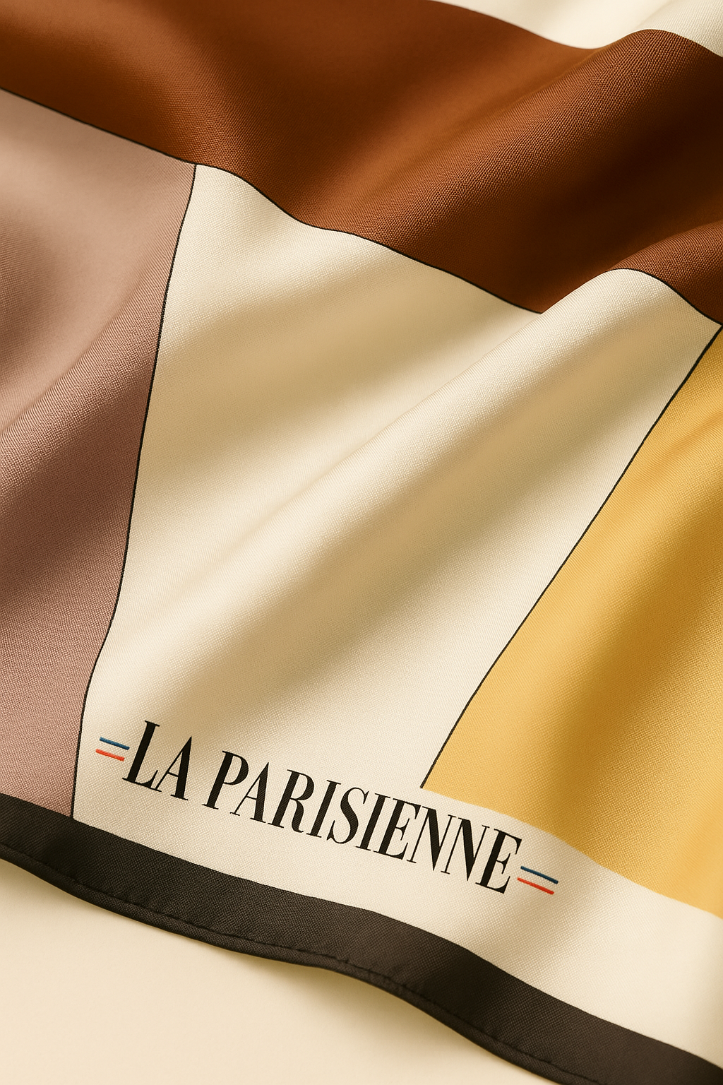 Women's Casual Tricolor Decoration Scarf | The Parisian 