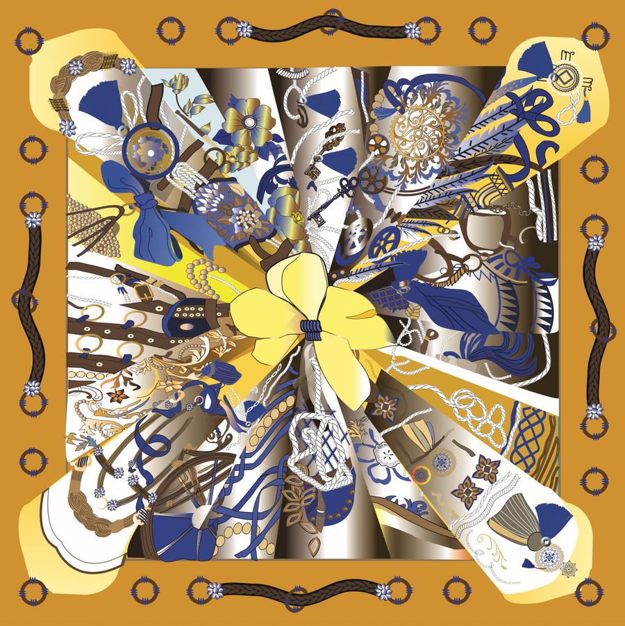 Women's Scarf of Silk | La Parisienne