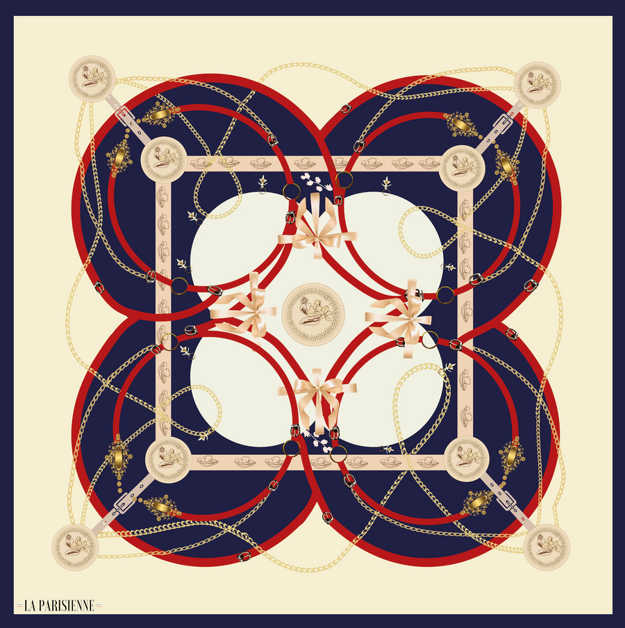 100% Silk Signature Square | La Parisienne