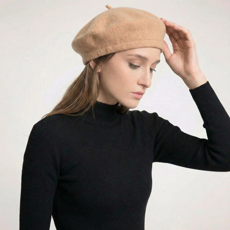 Traditional Women's Beret 100% Wool | La Parisienne