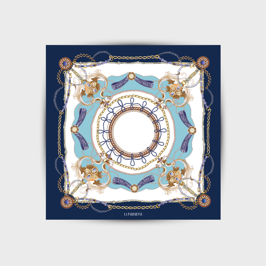 100% Silk Signature Square | La Parisienne