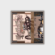 Women's 100% Silk Tiger Pattern Square Scarf | La Parisienne 