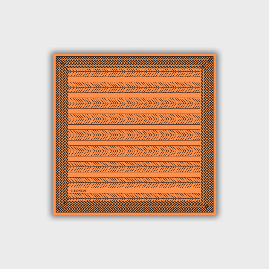 100% Silk Signature Square | La Parisienne