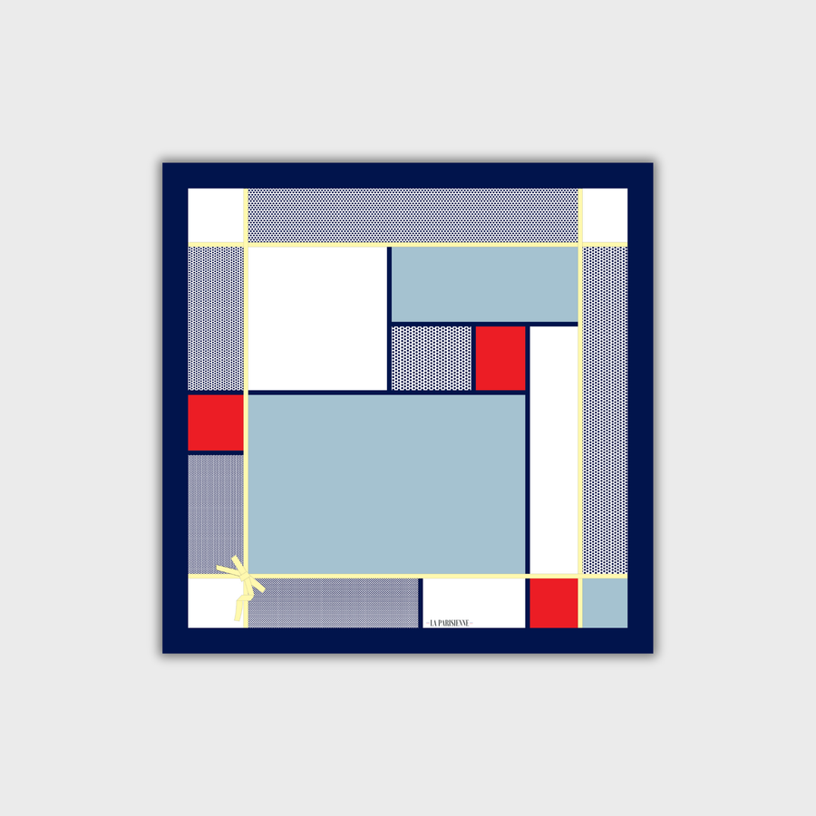 100% Silk Signature Square | La Parisienne