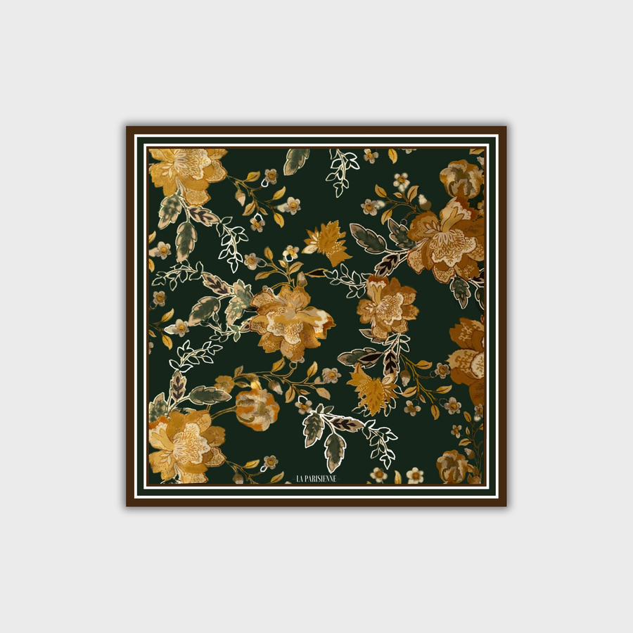 100% Silk Signature Square | La Parisienne