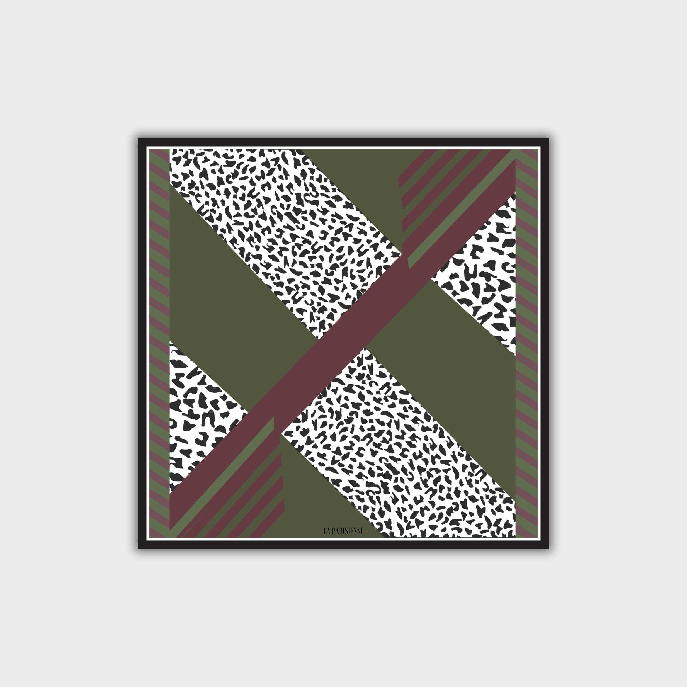 100% Silk Signature Square | La Parisienne