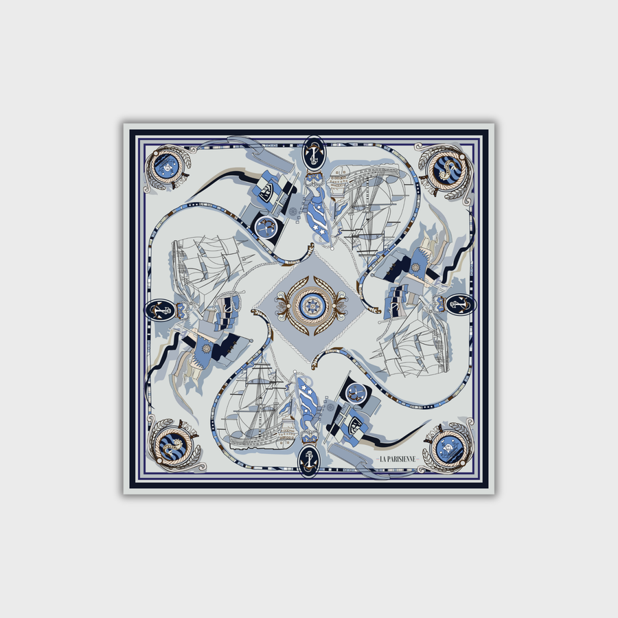 100% Silk Signature Square | La Parisienne