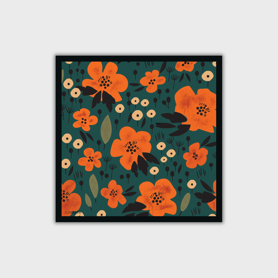 100% Silk Signature Square | La Parisienne