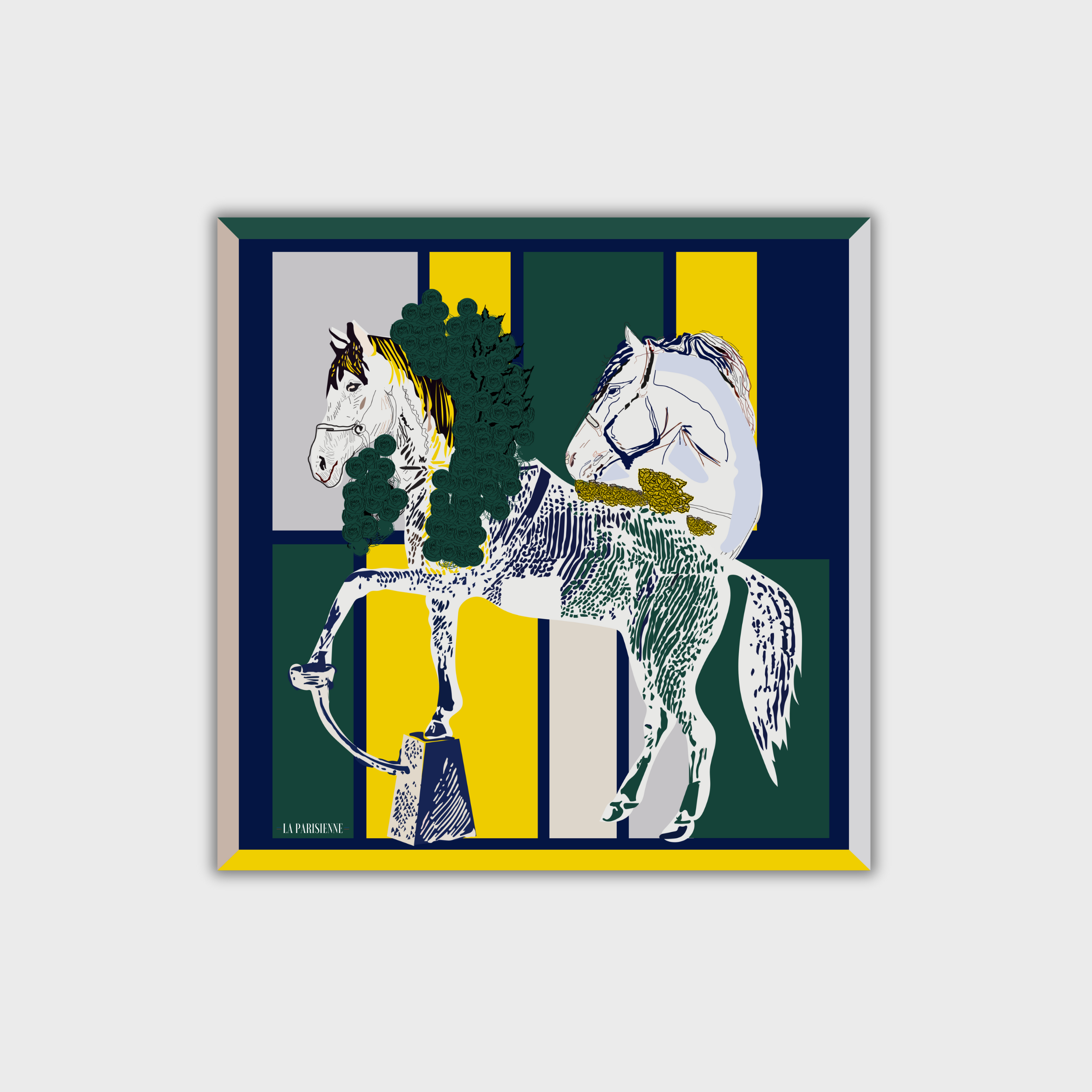 100% Silk Signature Square | La Parisienne