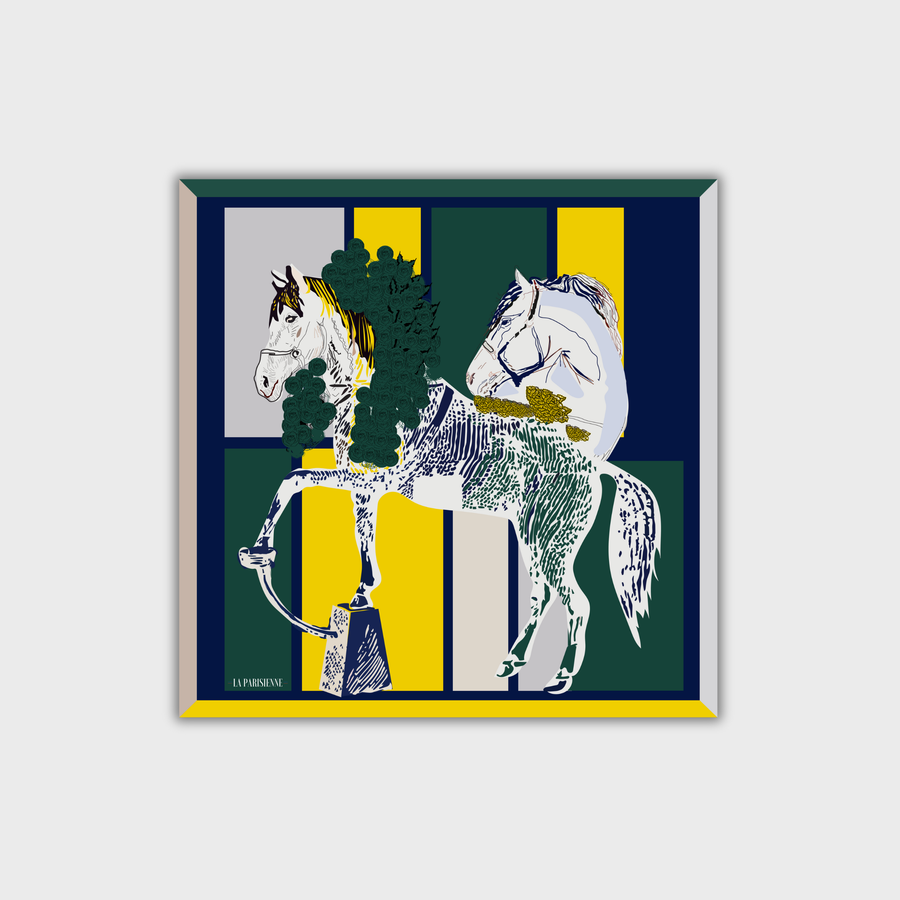 100% Silk Signature Square | La Parisienne