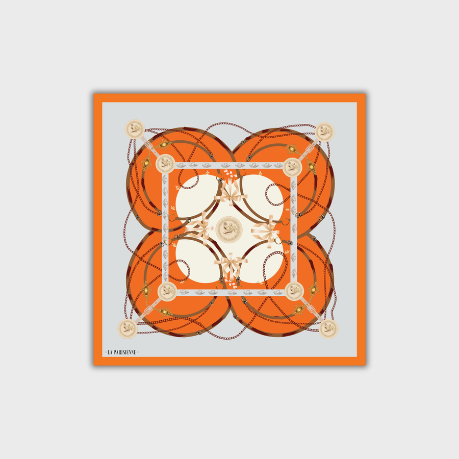 100% Silk Signature Square | La Parisienne