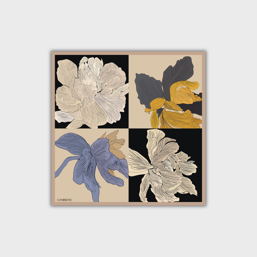 100% Silk Signature Square | La Parisienne