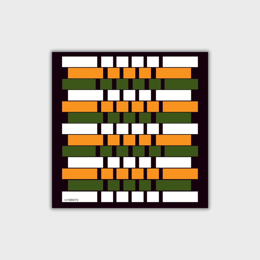 100% Silk Signature Square | La Parisienne