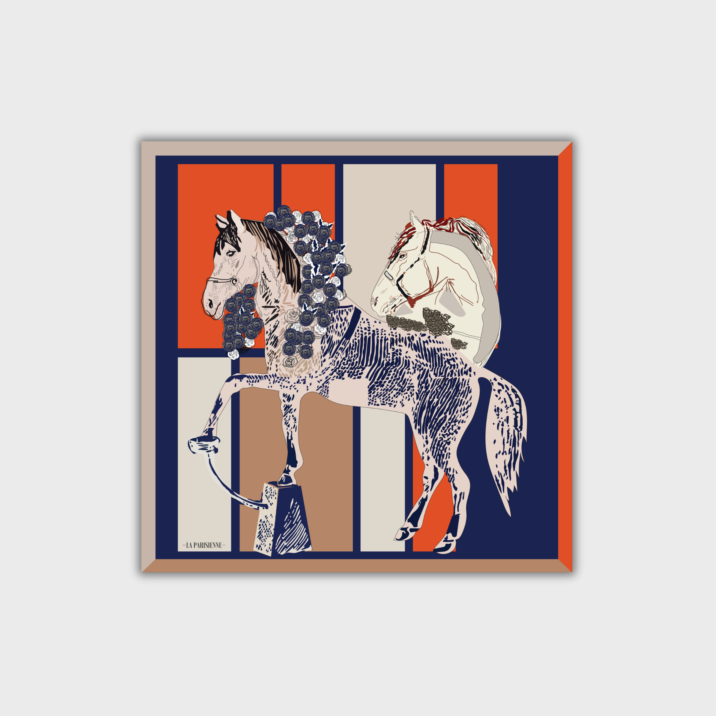 100% Silk Signature Square | La Parisienne