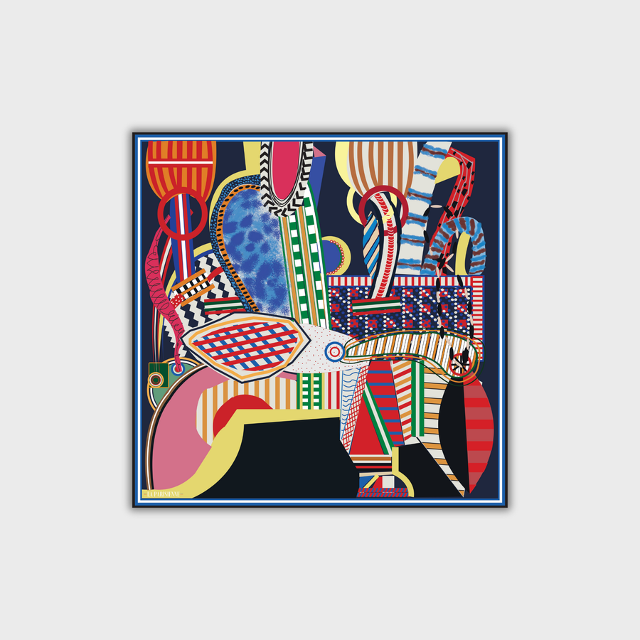 100% Silk Signature Square | La Parisienne