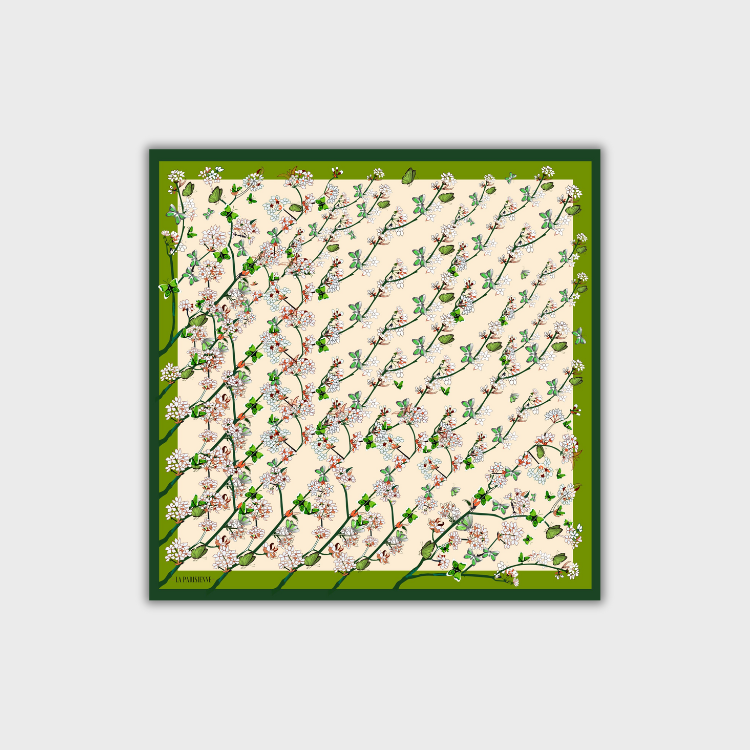 100% Silk Signature Square | La Parisienne
