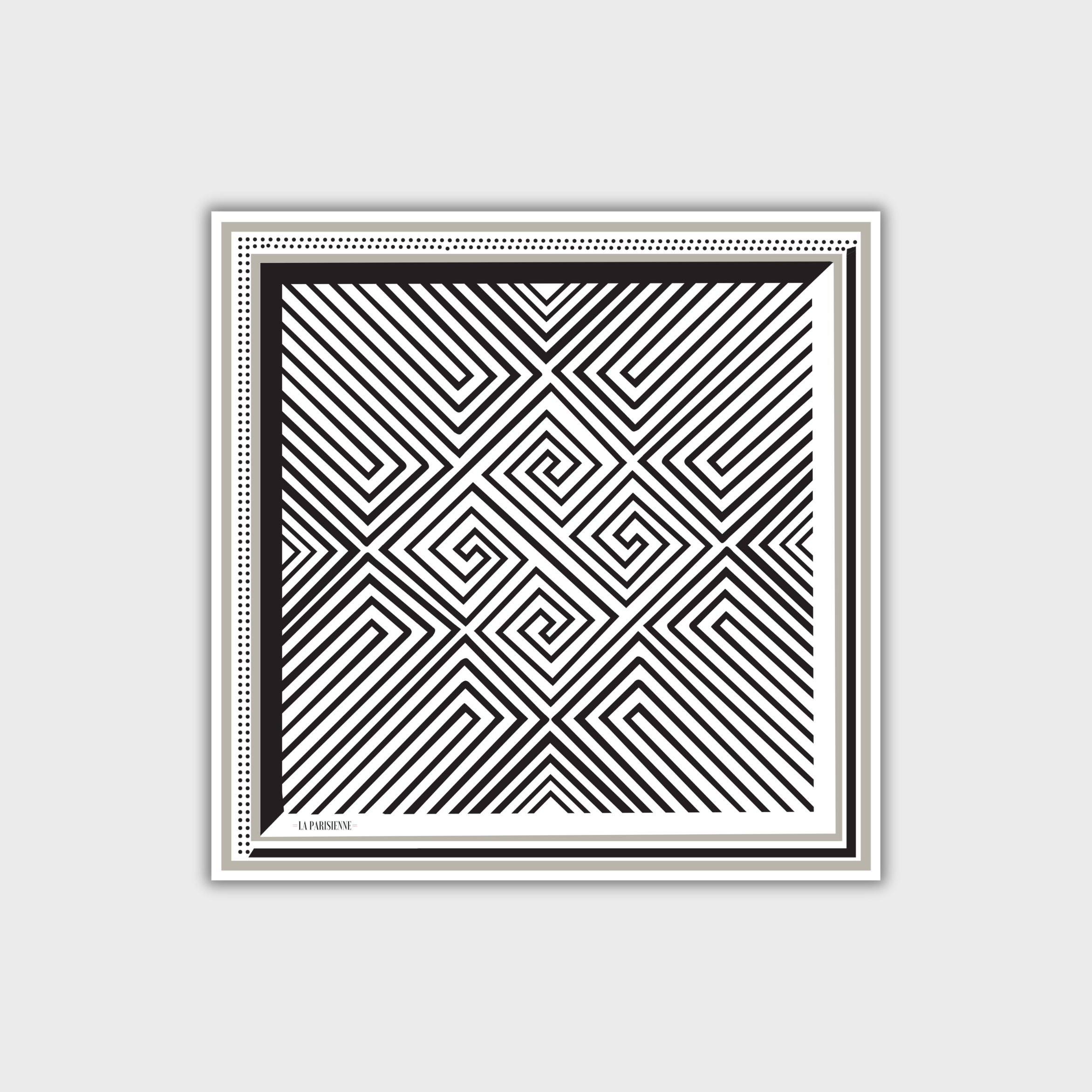 100% Silk Signature Square | La Parisienne