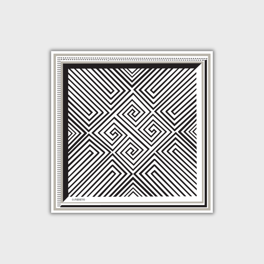 100% Silk Signature Square | La Parisienne