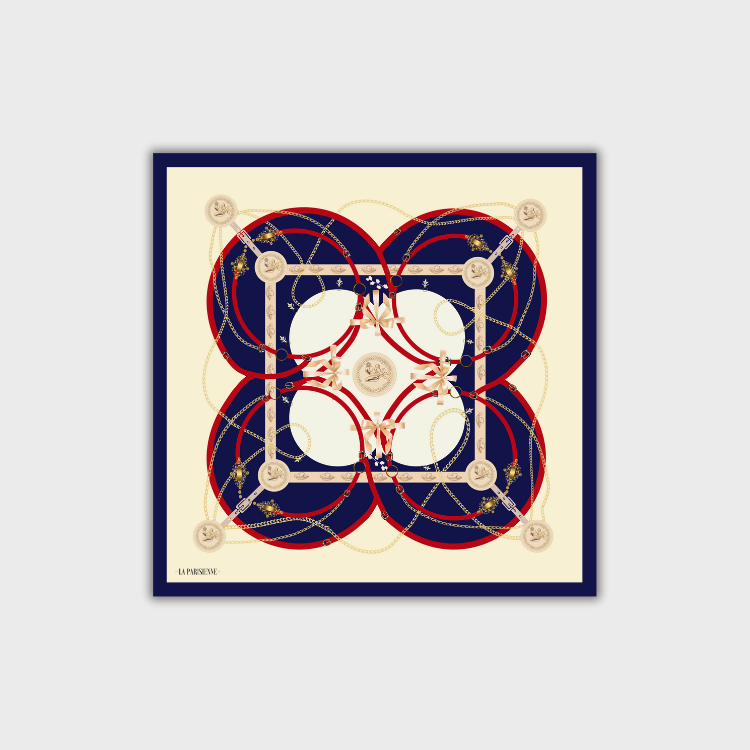 100% Silk Signature Square | La Parisienne