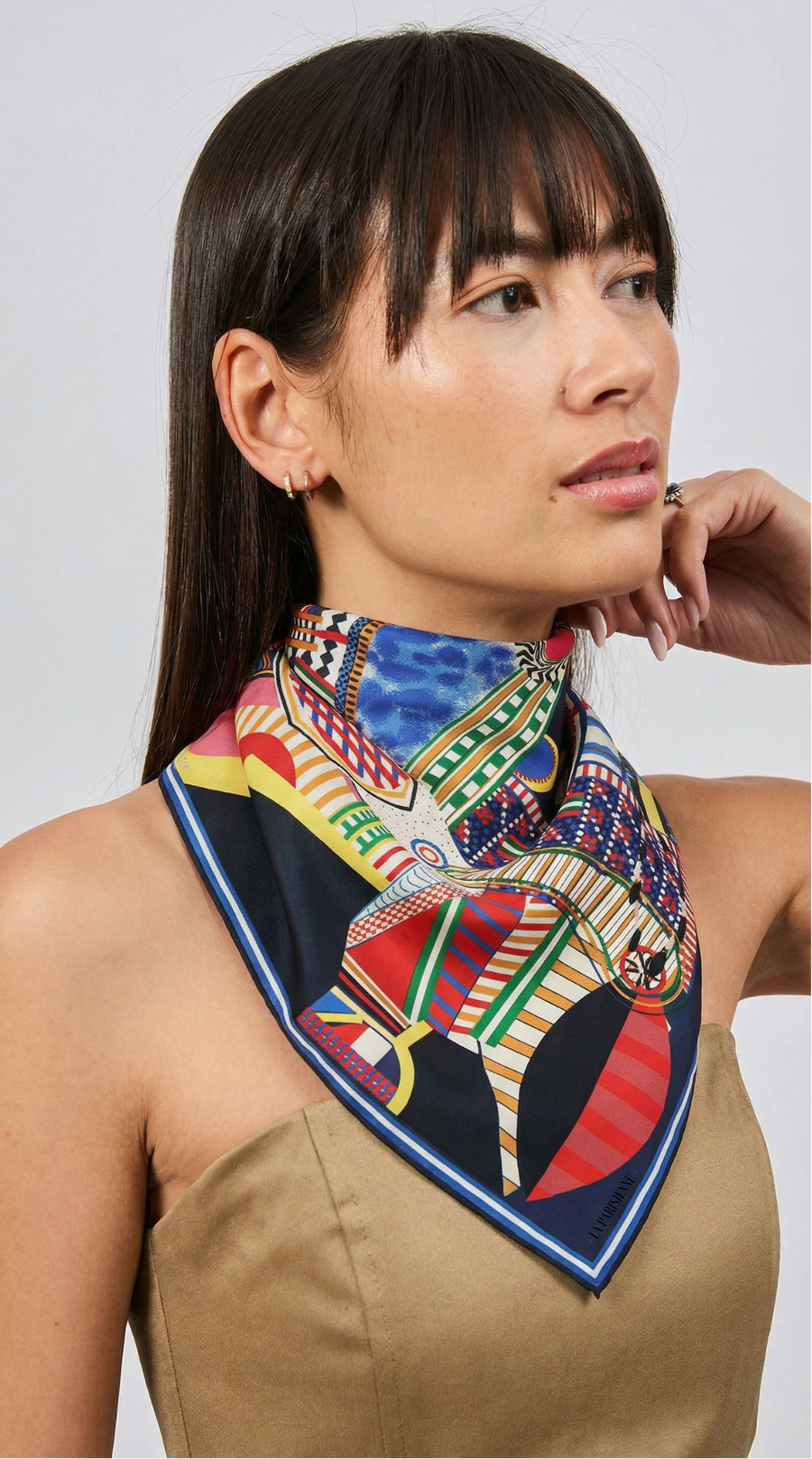 100% Silk Signature Square | La Parisienne