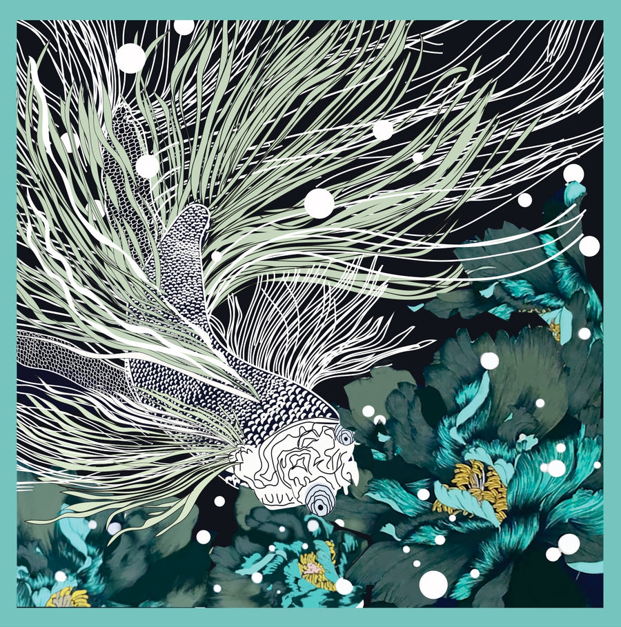 100% Silk Signature Square | La Parisienne