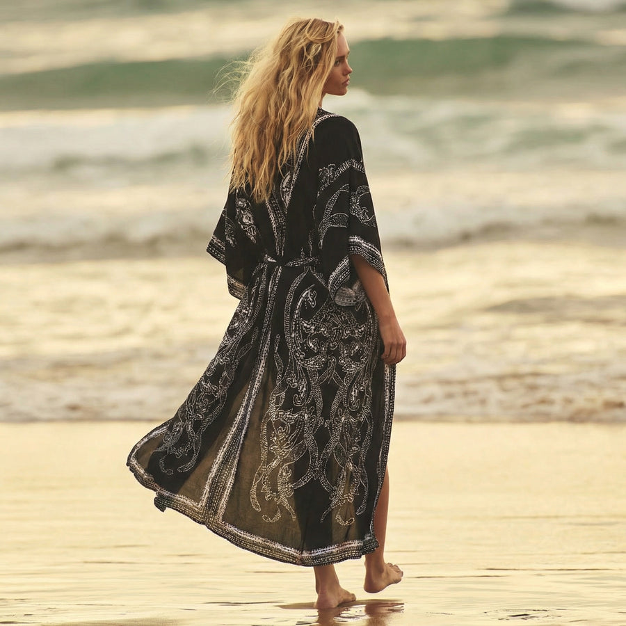 Bohemian Beach Kimono | La Parisienne