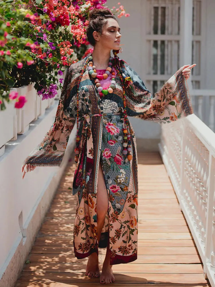 Summer Bohemian Kimono | La Parisienne