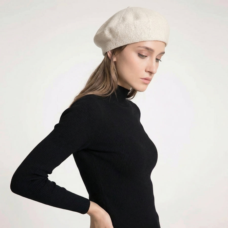 Traditional Women's Beret 100% Wool | La Parisienne