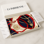 Square Silk Scarf Distinguished | La Parisienne