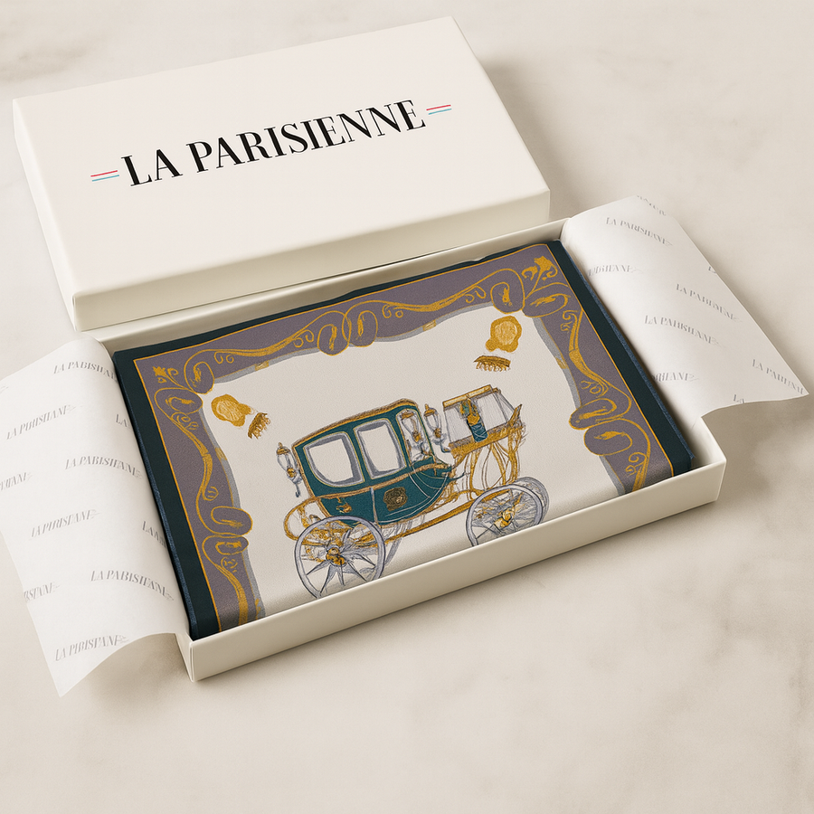 100% Silk Square Chic Women's Scarf | La Parisienne