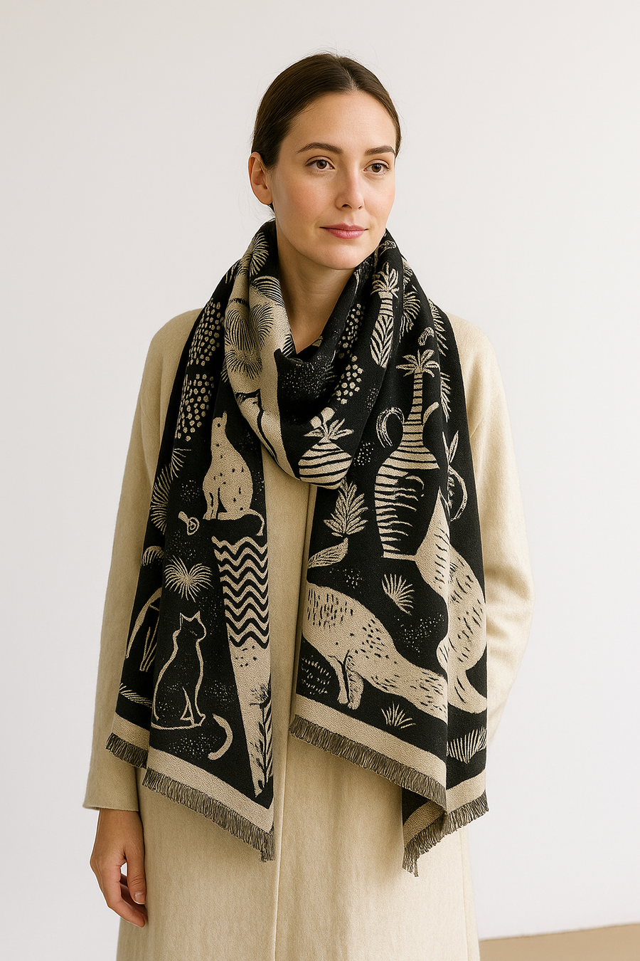 Elegant Scarf Notre-Dame | La Parisienne