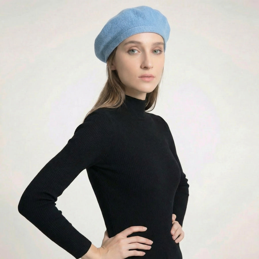 Traditional Women's Beret 100% Wool | La Parisienne