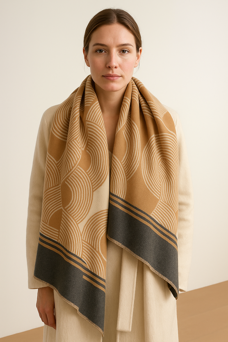 Elegant Timeless Scarf Louvre | La Parisienne