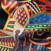 100% Silk Square Modern Decoration Women | La Parisienne