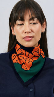 100% Silk Signature Square | La Parisienne