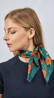 100% Silk Signature Square | La Parisienne