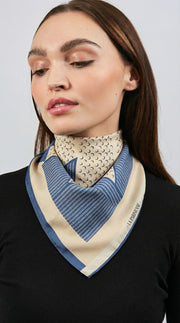 100% Silk Signature Square | La Parisienne