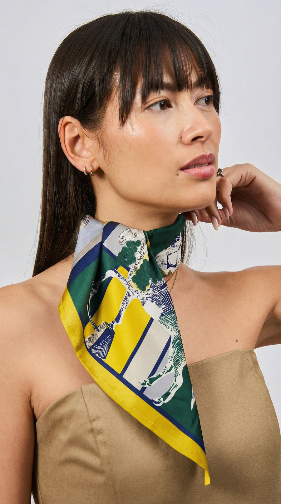 100% Silk Signature Square | La Parisienne