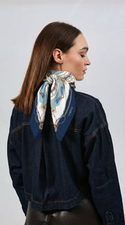 100% Silk Signature Square | La Parisienne