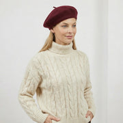 Berretto basco da donna chic 100% lana australiana | La Parigina 