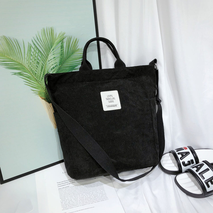 Lightweight corduroy bag | The Parisian