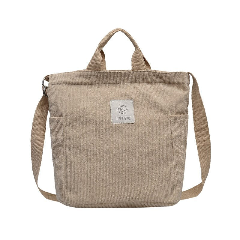 Lightweight Corduroy Bag | La Parisienne